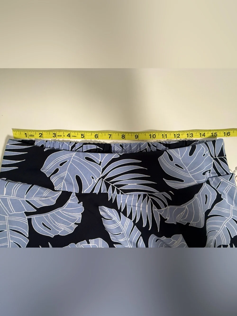 Tommy Bahama Everyday Active Tropical Leaf Pull-On Skort Size Large NWT